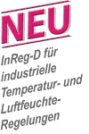 NEU: InReg-D für industrielle Temperatur- und Luftfeuchte-Regelungen